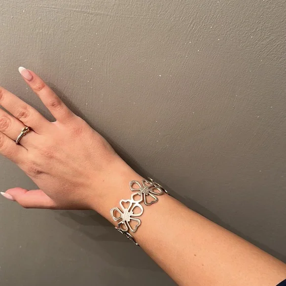 Tiffany Co Vintage Elsa Peretti Flower Cuff